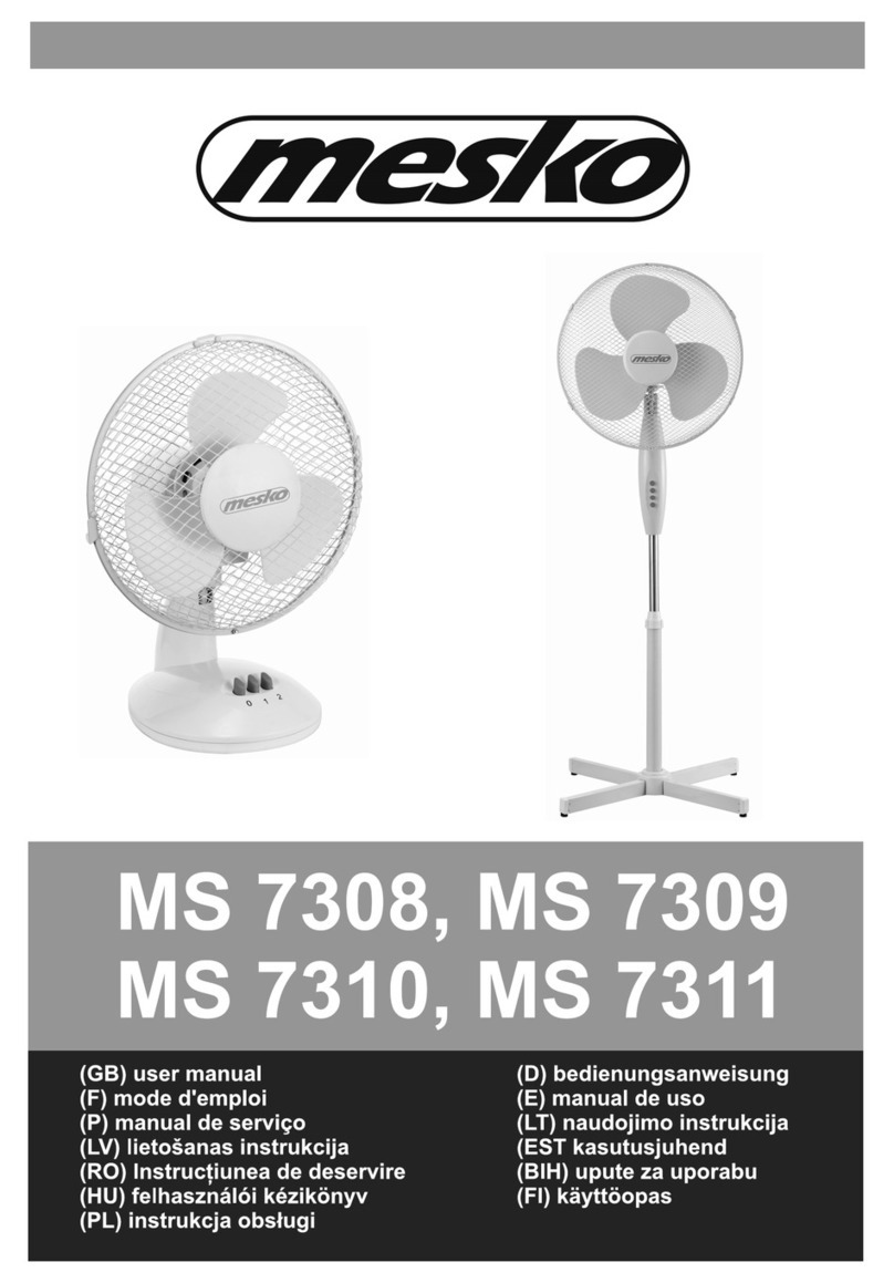 Mesko MS 7308 User manual