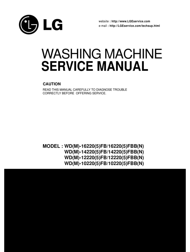 LG WD(M)-16220(5)FB User manual