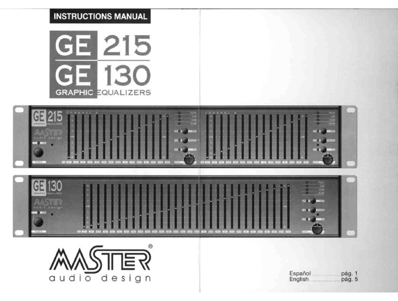 Master GE 215 instruction manual