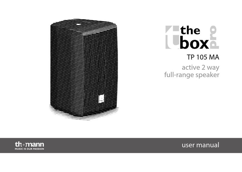 The box TP 105 MA user manual