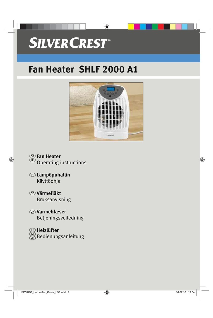 Silvercrest SHLF 2000 A1 Operations manual & parts list