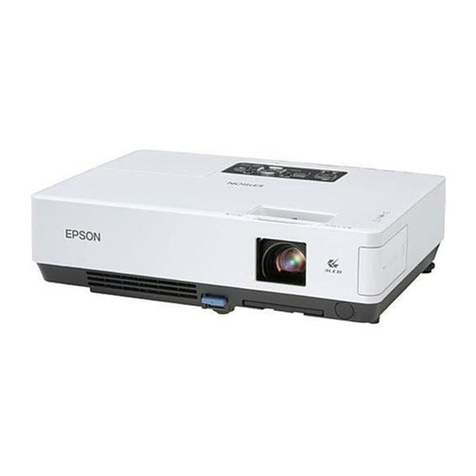 Epson 1705C - PowerLite XGA LCD Projector User manual