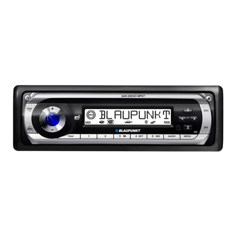 Blaupunkt San Diego MP27 User manual