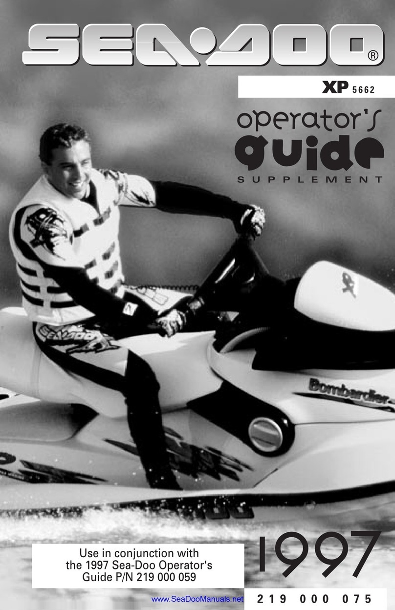 Sea-doo XP5662 Manual