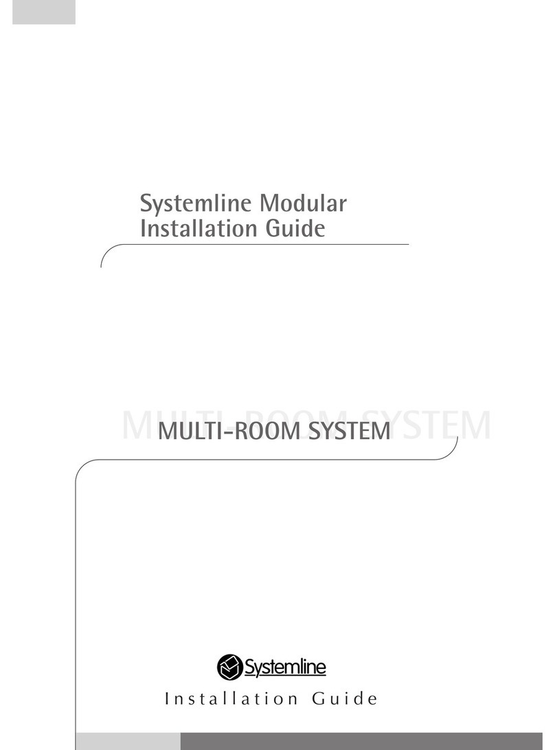 Systemline Multi-room system installation guide
