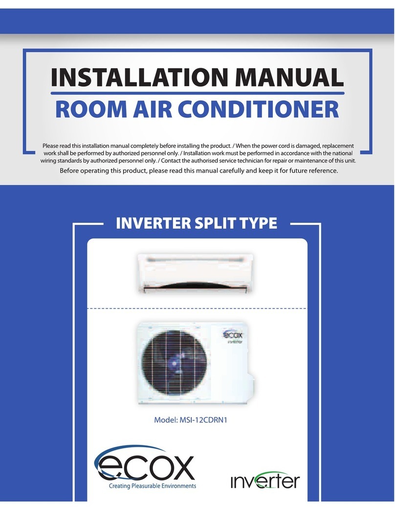 Ecox MSI-12CDRN1 User manual