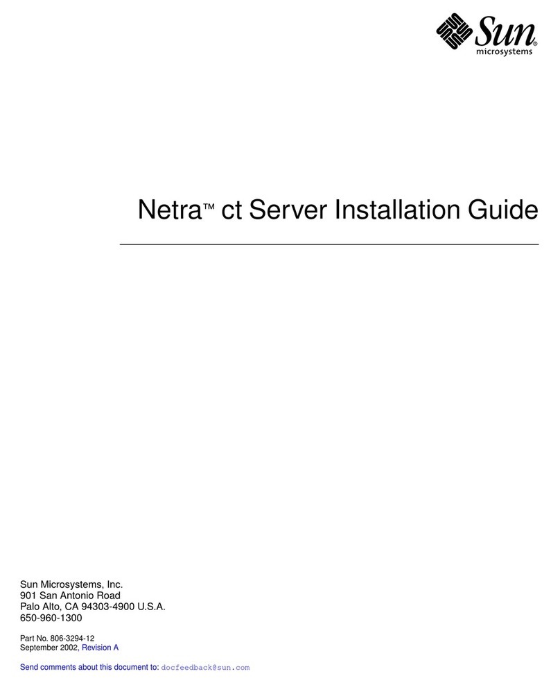 Sun Microsystems Netra ct User manual