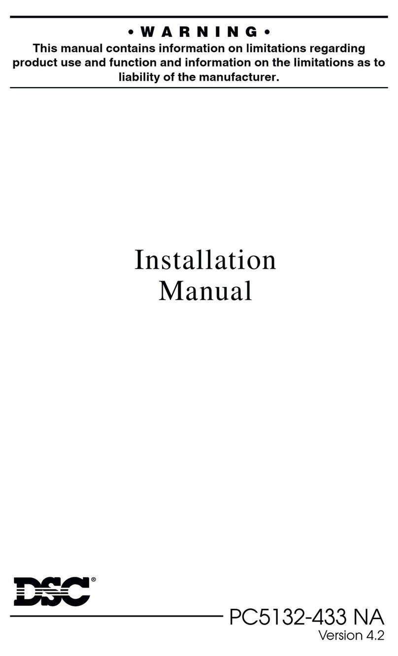 DSC PC5132-433 installation manual