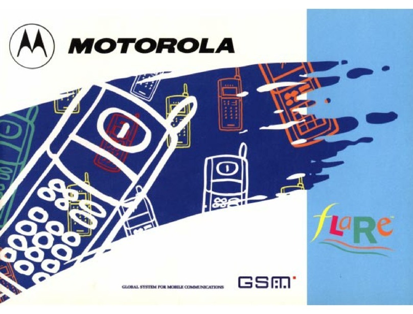 Motorola 6200 Flare User manual