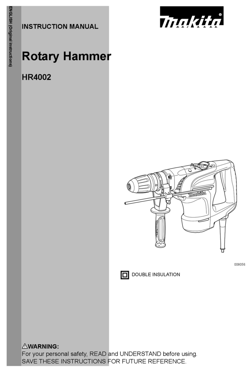 Makita HR4002 instruction manual