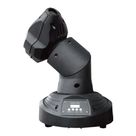 thomann Stairville Robohead X-3 LED User manual