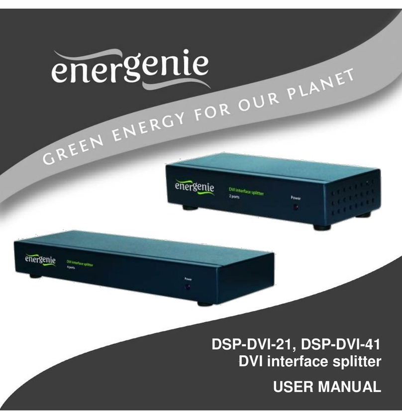 Energenie DSP-DVI-21 user manual