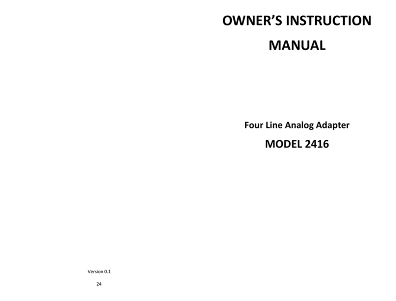 Internatonal Resources 2416 Owner's instruction manual