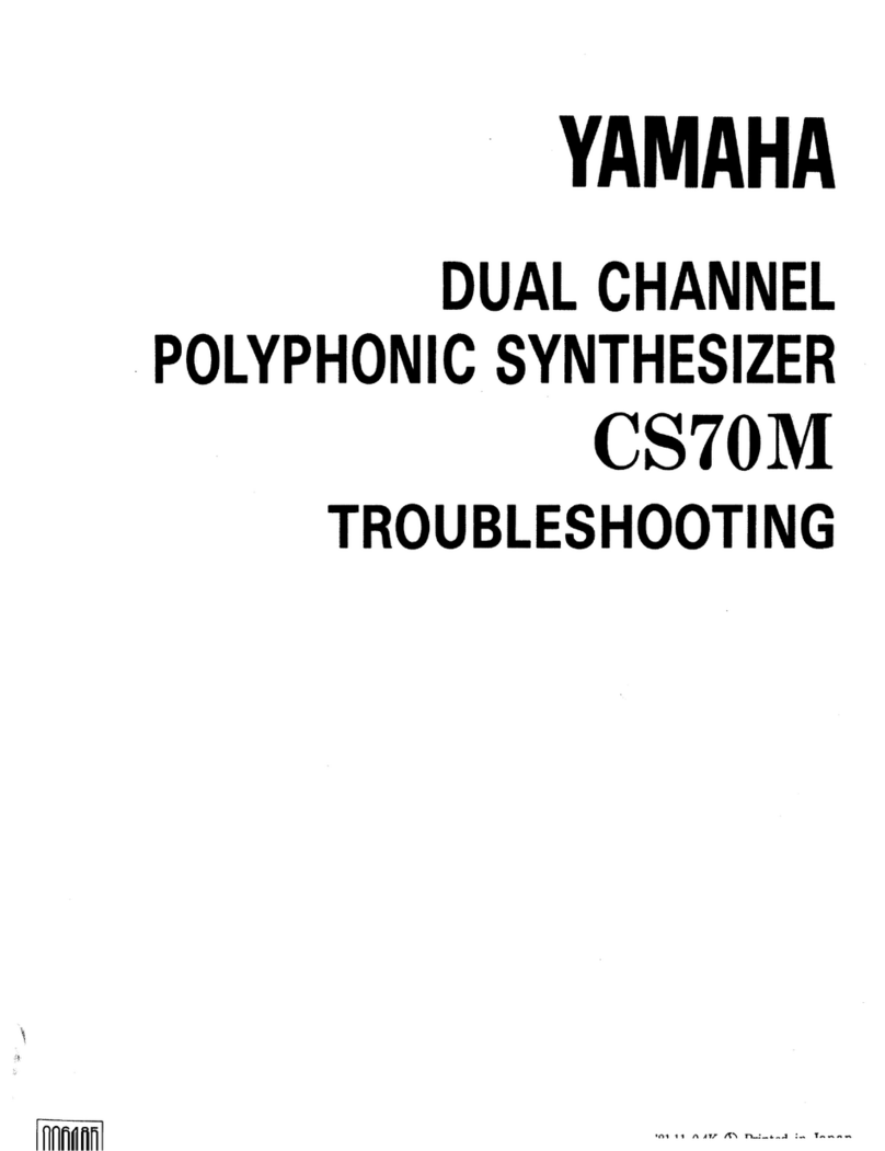 Yamaha CS-70M Service manual