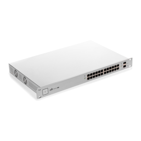 Ubiquiti UniFi Switch 24 US-24-250W User manual Ubiquiti UniFi Switch 24 US-24-250W User manual