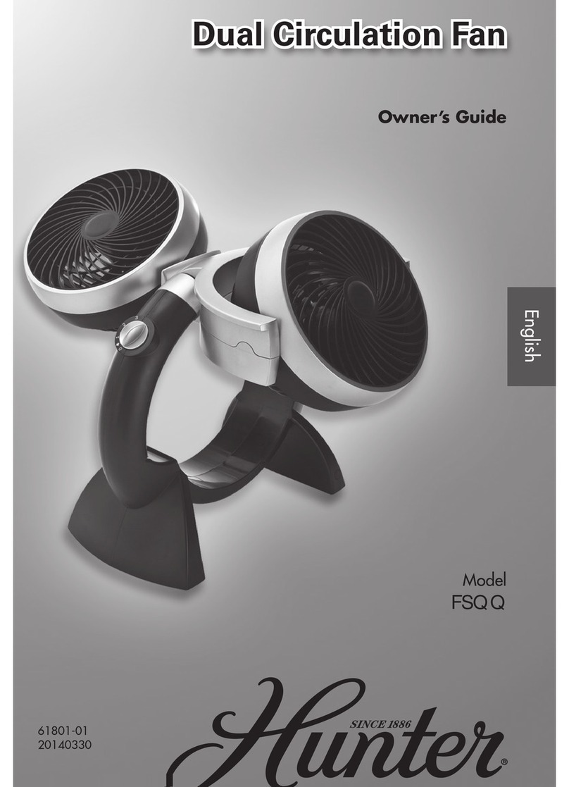 Hunter FSQQ User manual