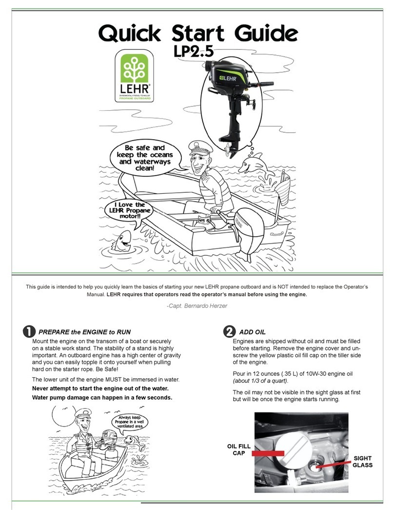 LEHR LP9.9 L quick start guide