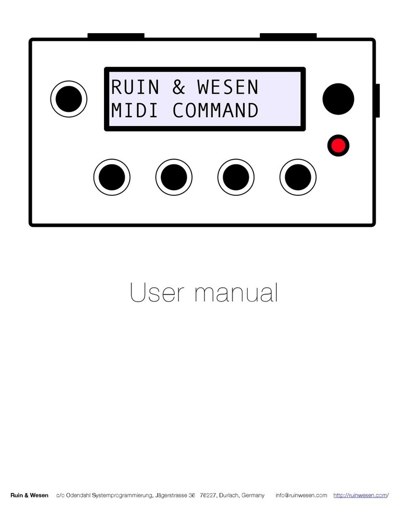 Ruin & Wesen Midi Command user manual
