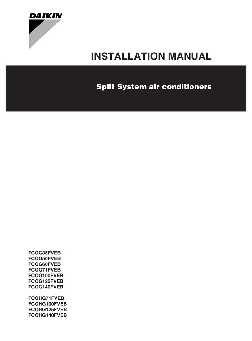 Daikin FCQG35FVEB installation manual