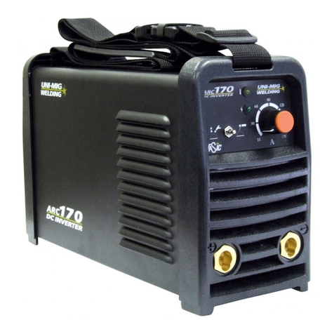 Uni-Mig KUMJR140DC User manual