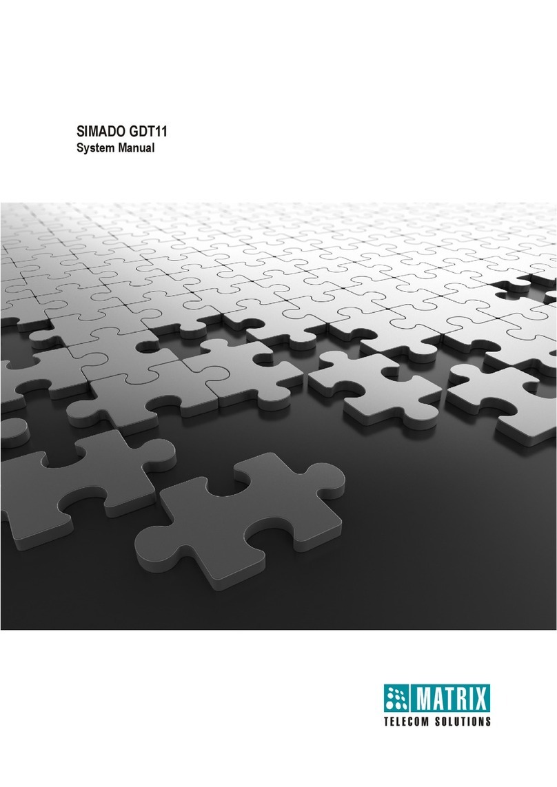 Simado GDT11 System manual