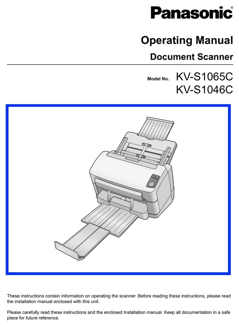 Panasonic KV-S1065C User manual