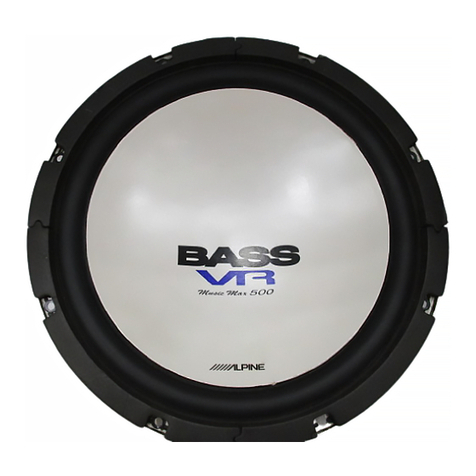 Alpine SWS-3049 Application guide