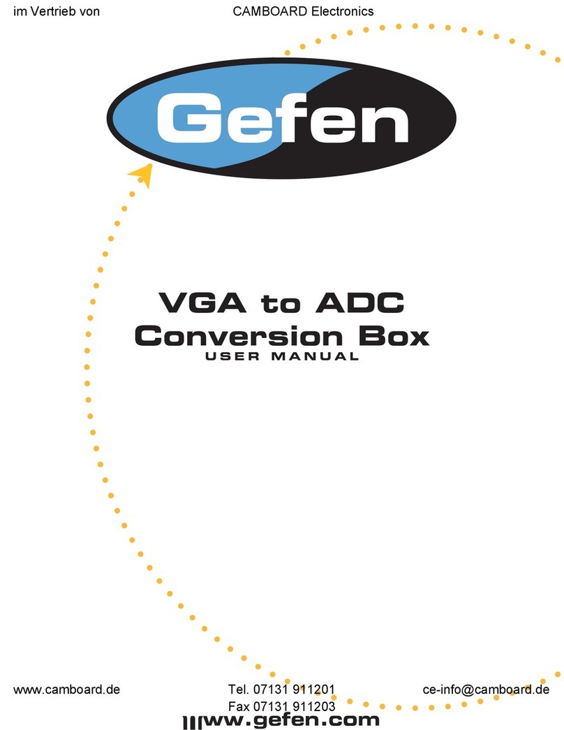 Gefen ex tend it User manual