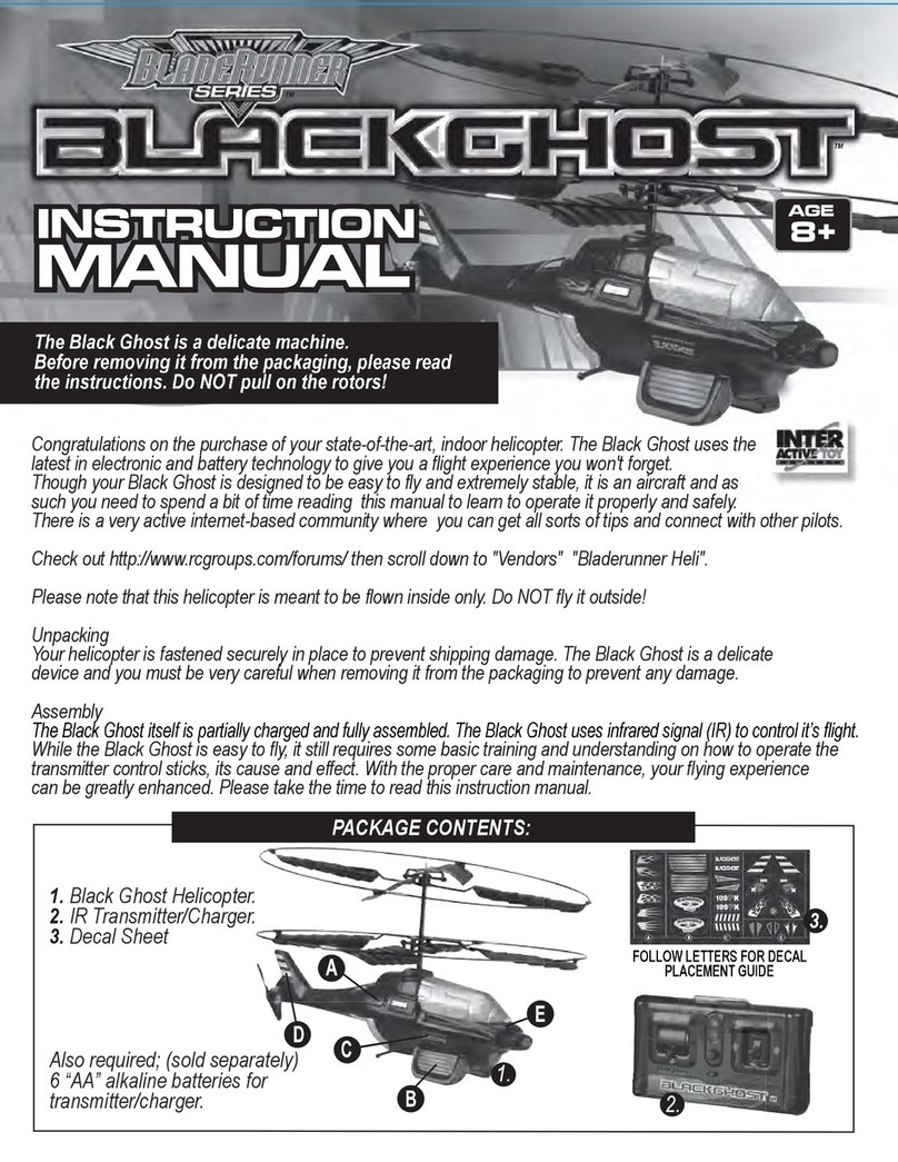 INTERACTIVE TOY CONCEPTS Blade Runner Blackhost User manual
