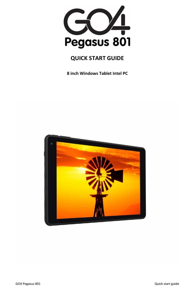 GO4 Pegasus 801 quick start guide