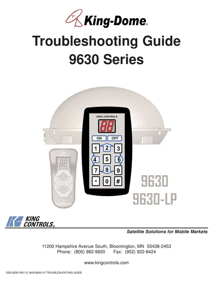 King-Dome 9630 troubleshooting guide