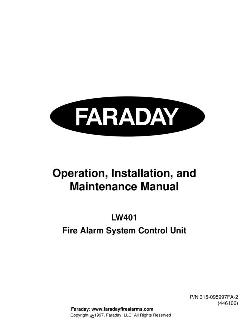 Faraday LW401 Operation, installation, and maintenance manual