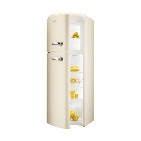 Gorenje RF60309OC User manual