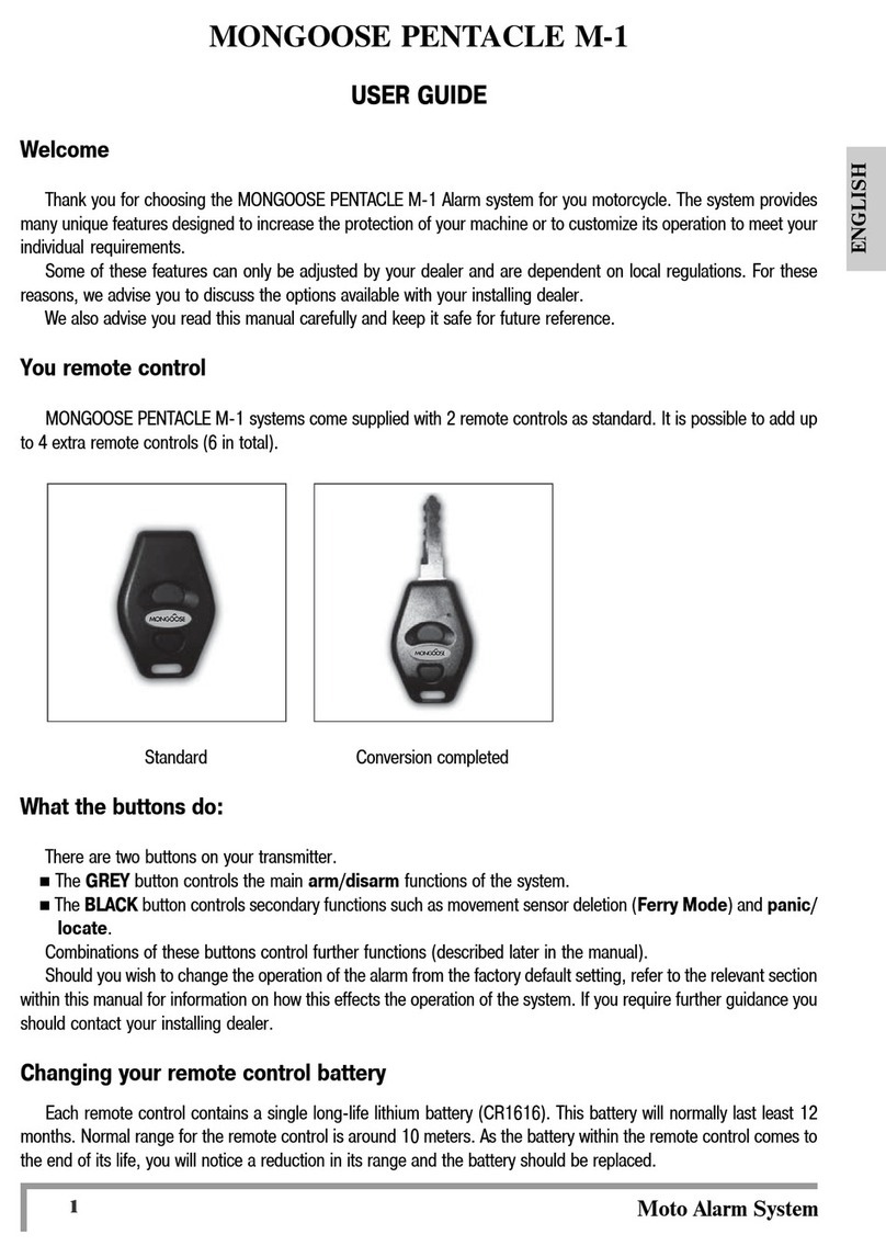 Mongoose PENTACLE M-1 user guide