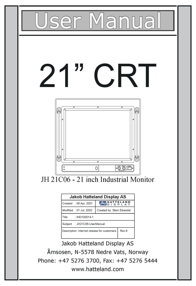 Hatteland JH 21C06 User manual