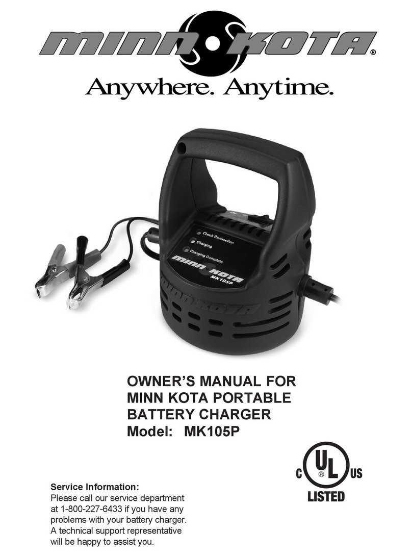 MINN KOTA MK105P owner's manual