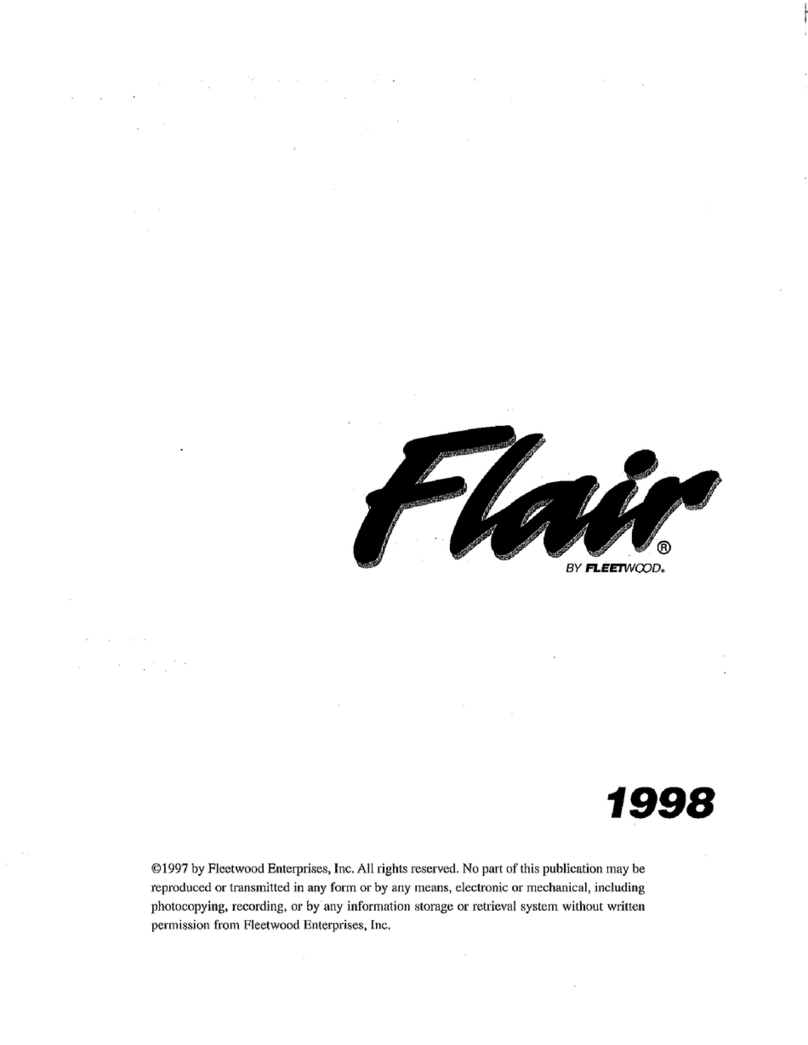 Fleetwood Flair 1998 User manual