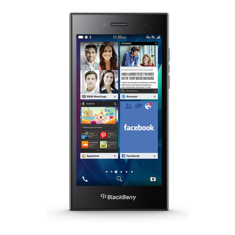 Blackbe;rry Leap User manual