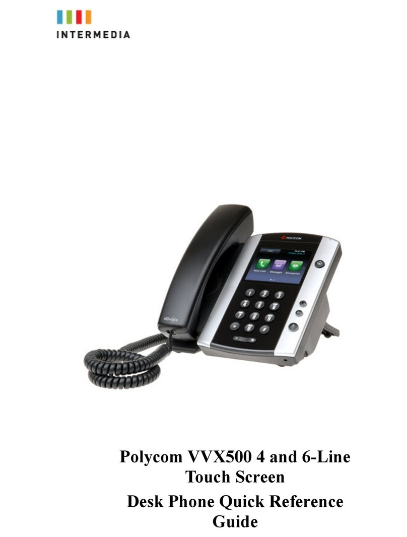 Polycom Integra VVX 500 User manual