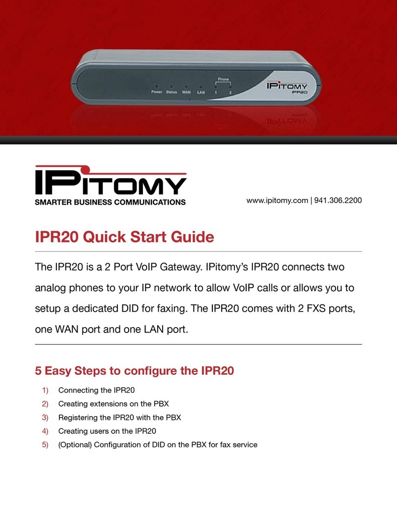 IPitomy IPR20 quick start guide