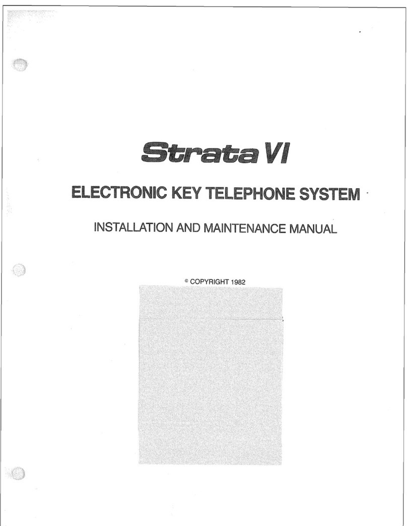 Toshiba Strata VI Manual