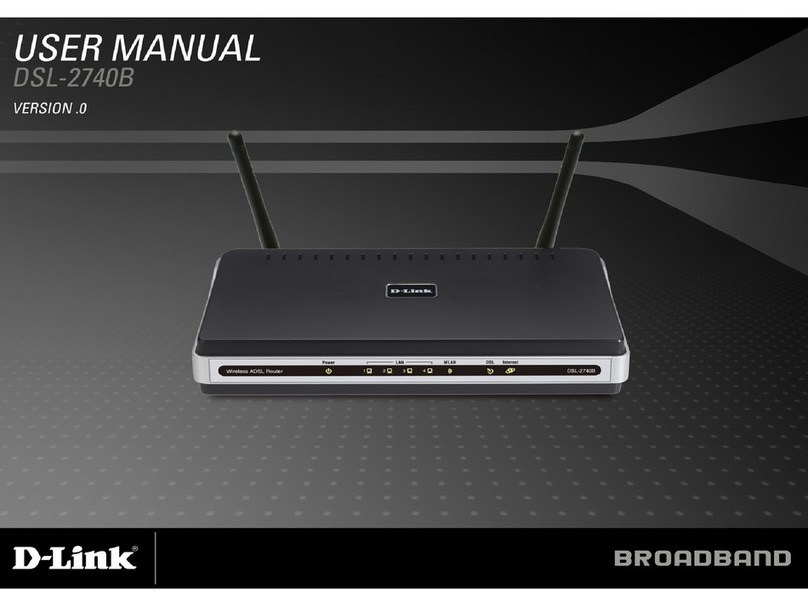D-Link DSL-2740B User manual D-Link DSL-2740B User manual