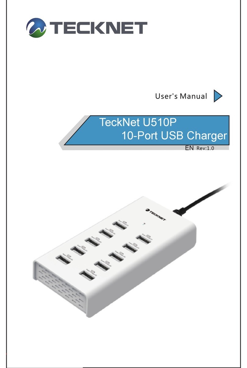 Tecknet U510P user manual