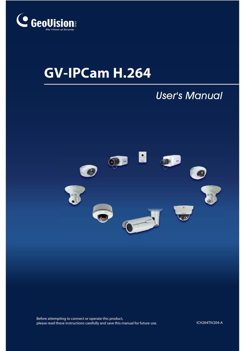 GeoVision GV-IPCAM User manual