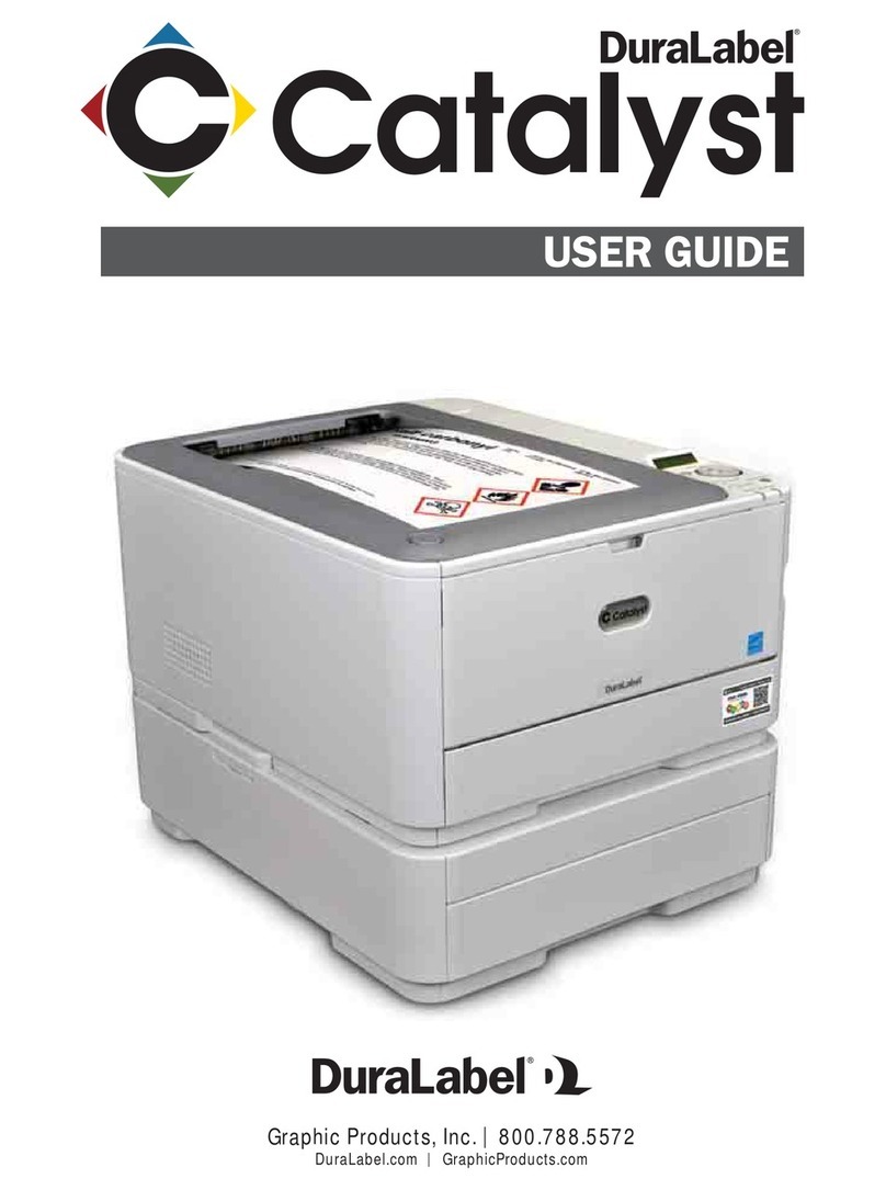 DuraLabel Catalyst User manual