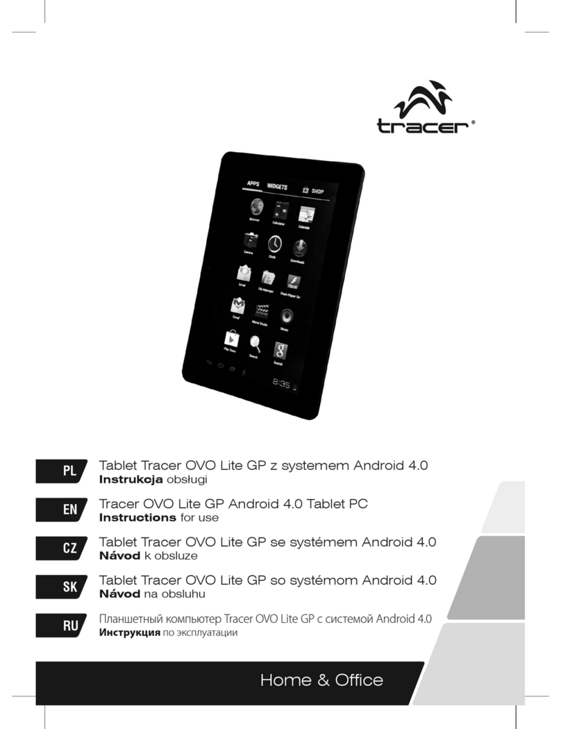 Tracer OVO Lite GP User manual