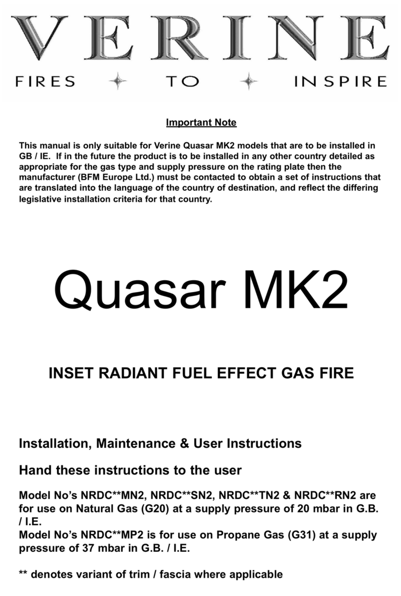 Verine NRDC**MN2 Mounting instructions