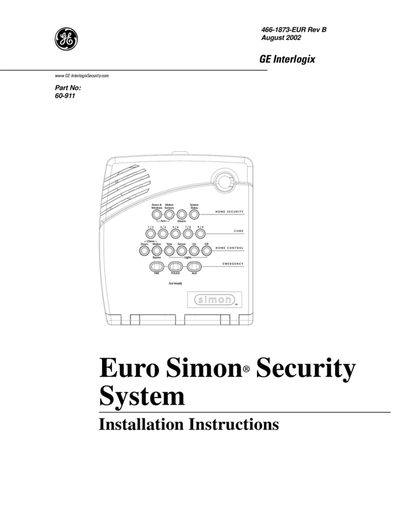 GE Euro Simon installation instructions