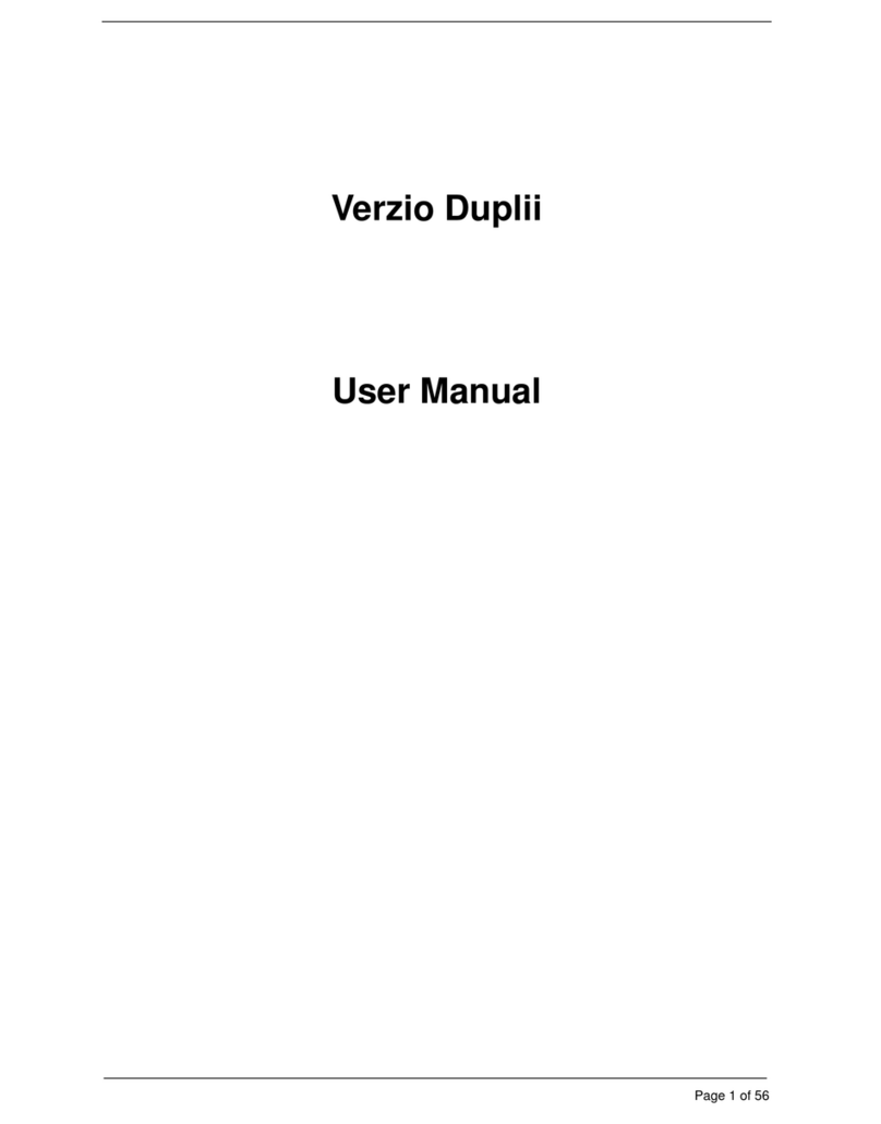 Verzio Duplii user manual