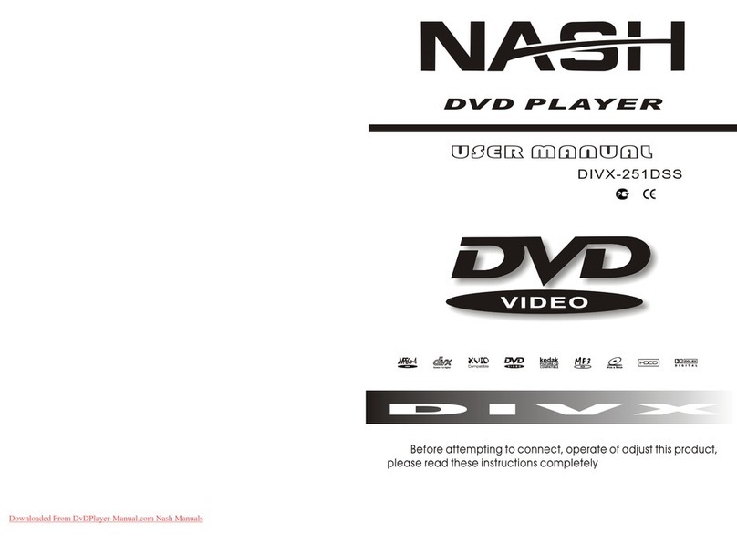 Nash DIVX-251DSS user manual